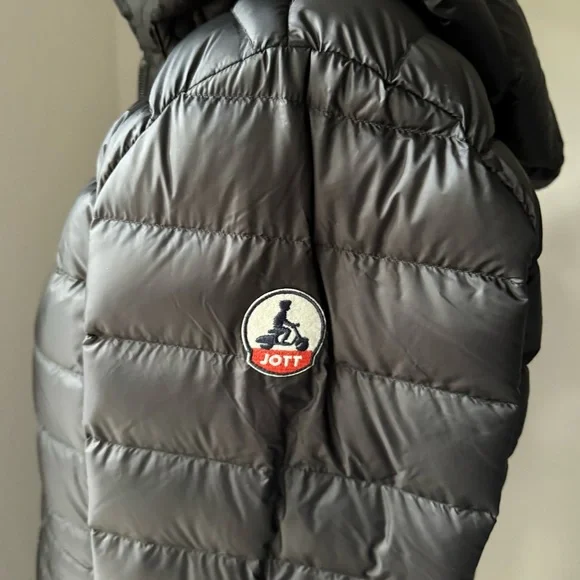 JOTT Long Down Hoodie Puffer Jacket - Picture 7 of 12
